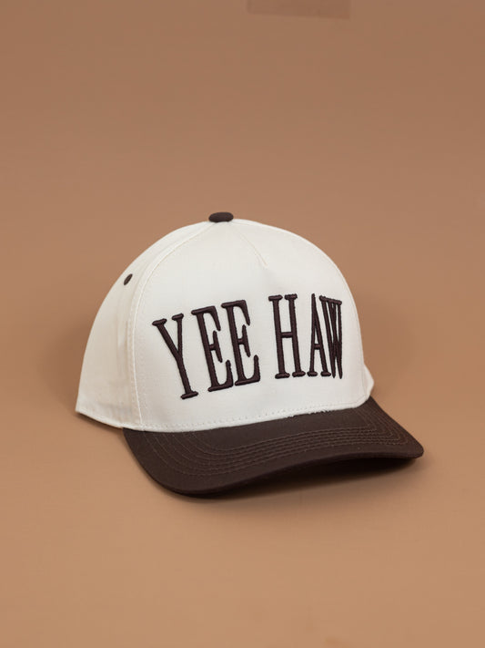 YEE HAW HAT - BROWN