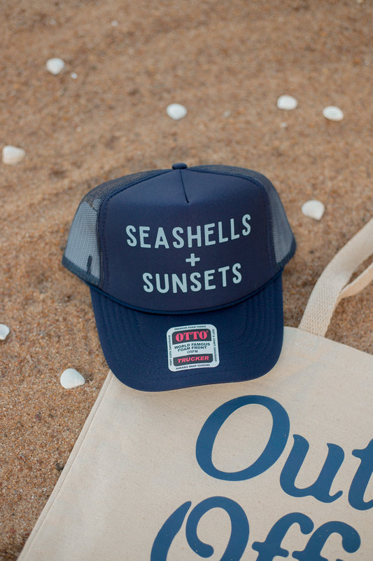 SEAHELLS + SUNSETS HAT