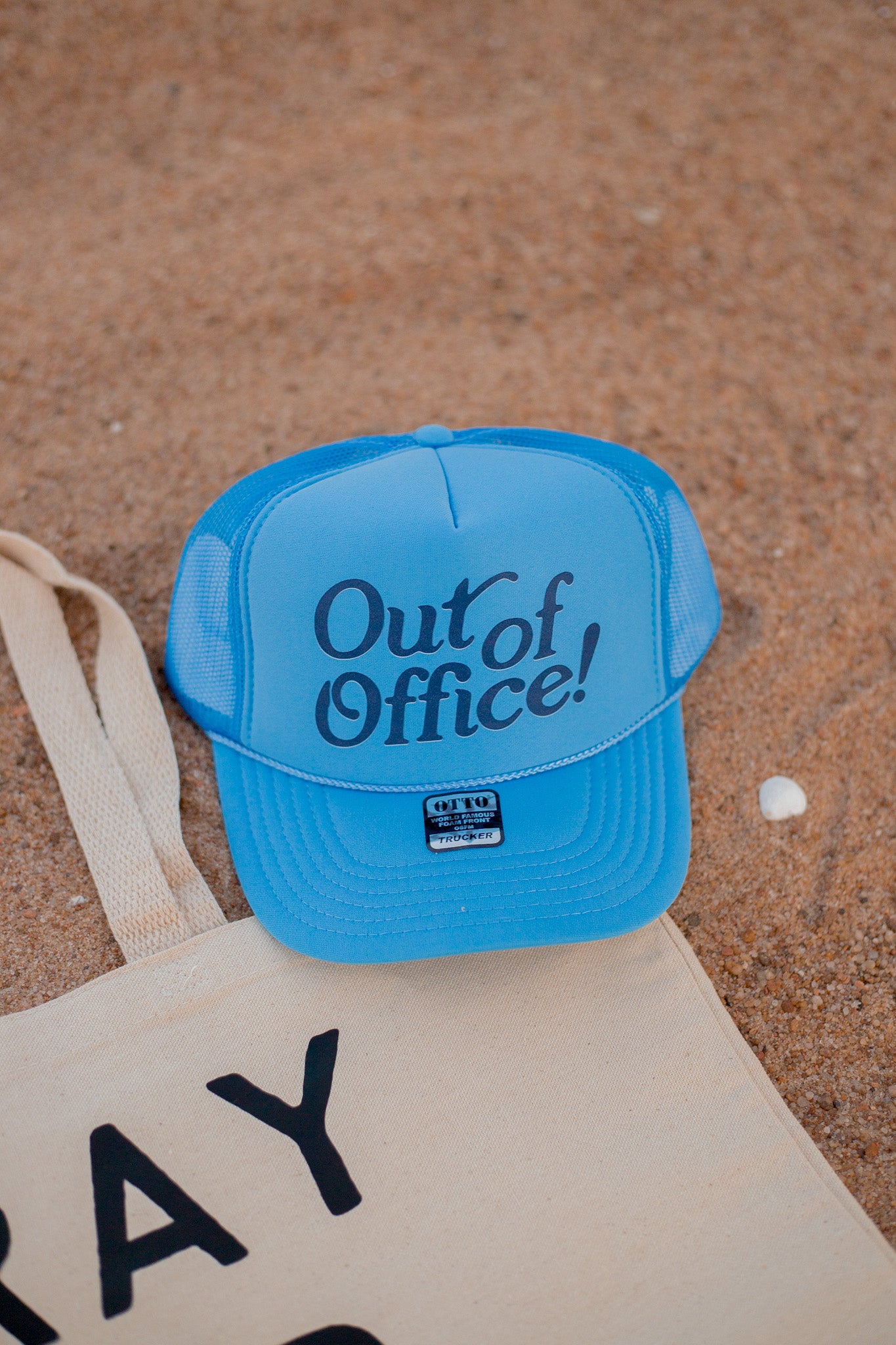 OUT OF OFFICE HAT - BLUE