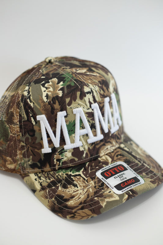 MAMA TRUCKER HAT - CAMO