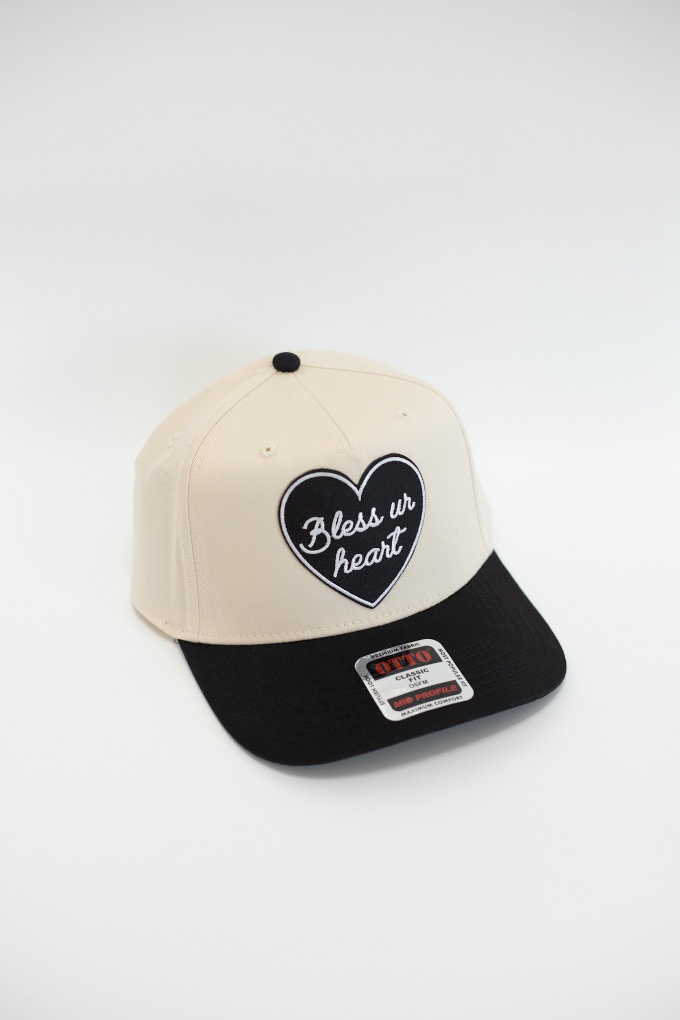 BLESS YOUR HEART HAT - BLACK
