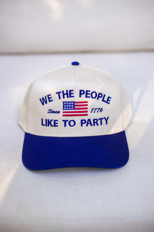 We the People Like to Party Hat