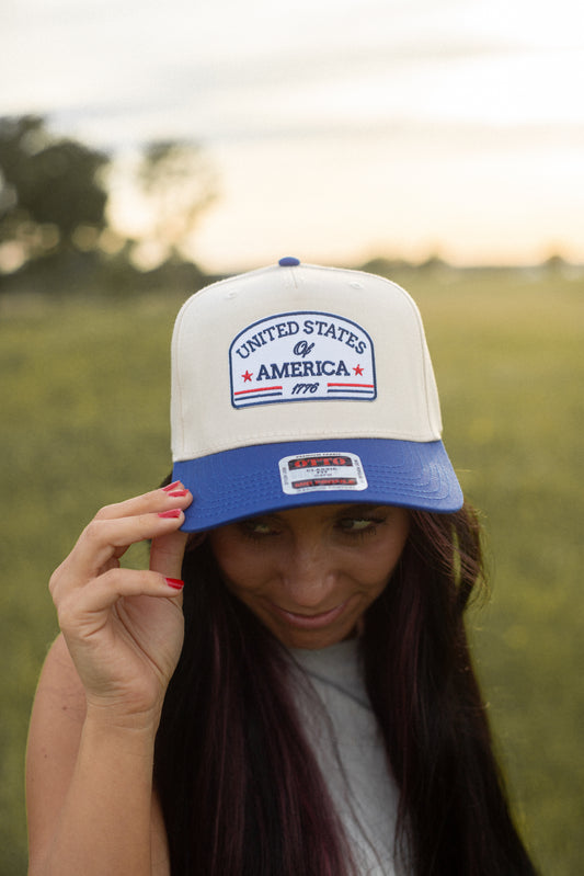 UNITED STATES HAT - CREAM
