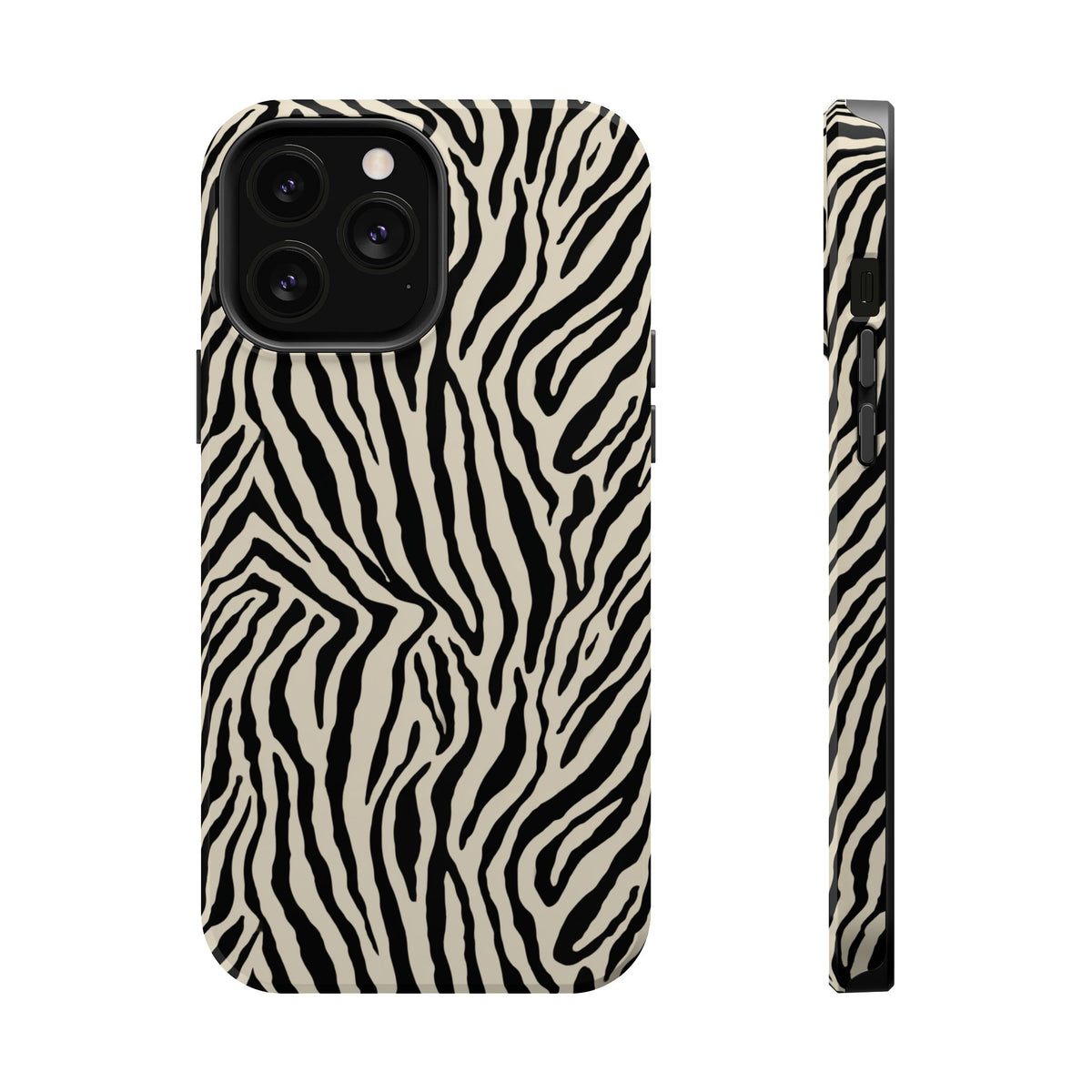 Zebra Print Magnetic Phone Case