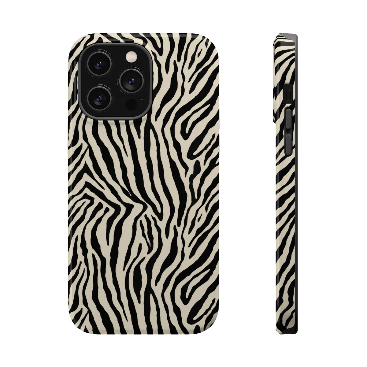 Zebra Print Magnetic Phone Case