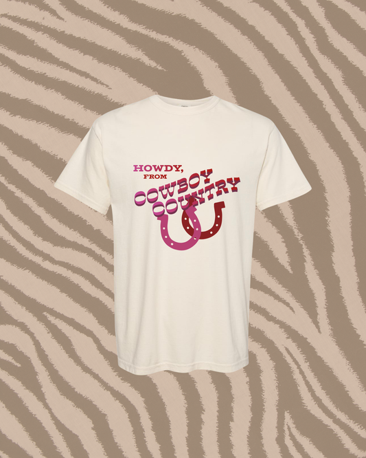 Howdy From Cowboy Country Tee