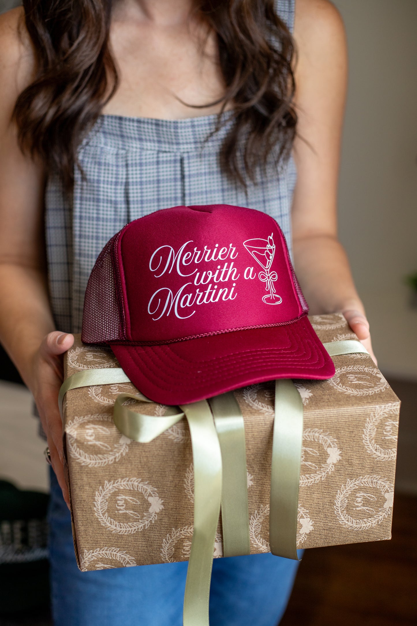 MERRIER WITH A MARTINI HAT