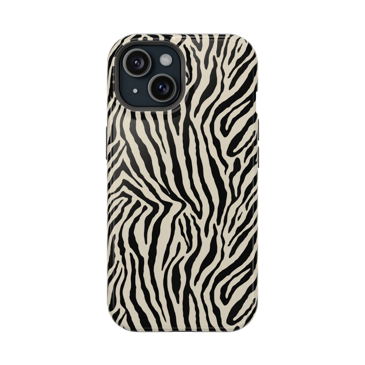 Zebra Print Magnetic Phone Case