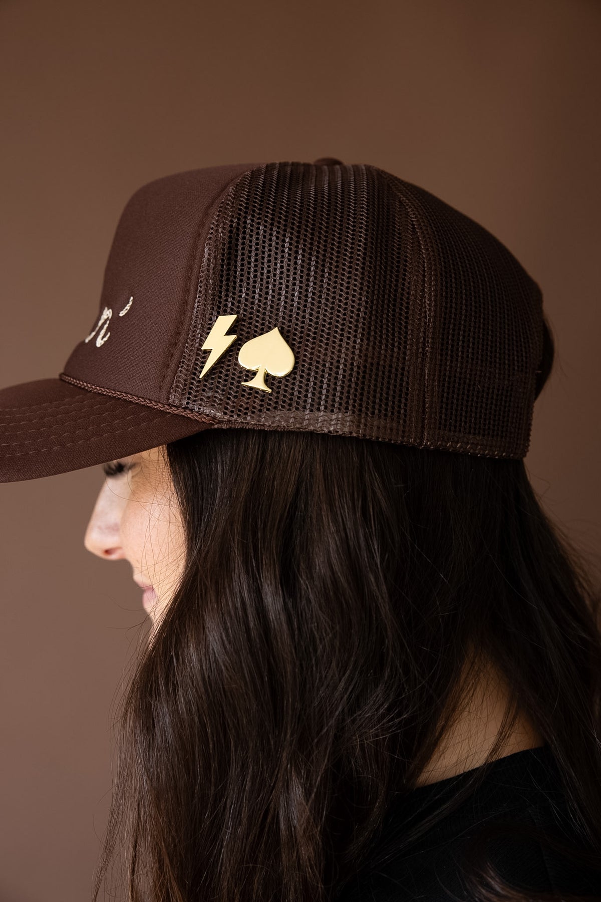 Gold Playing Card Spade Pin