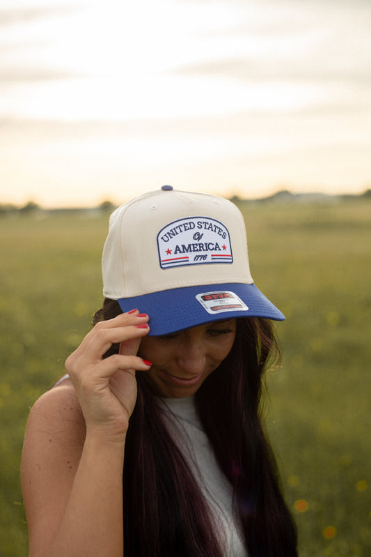 UNITED STATES HAT - CREAM