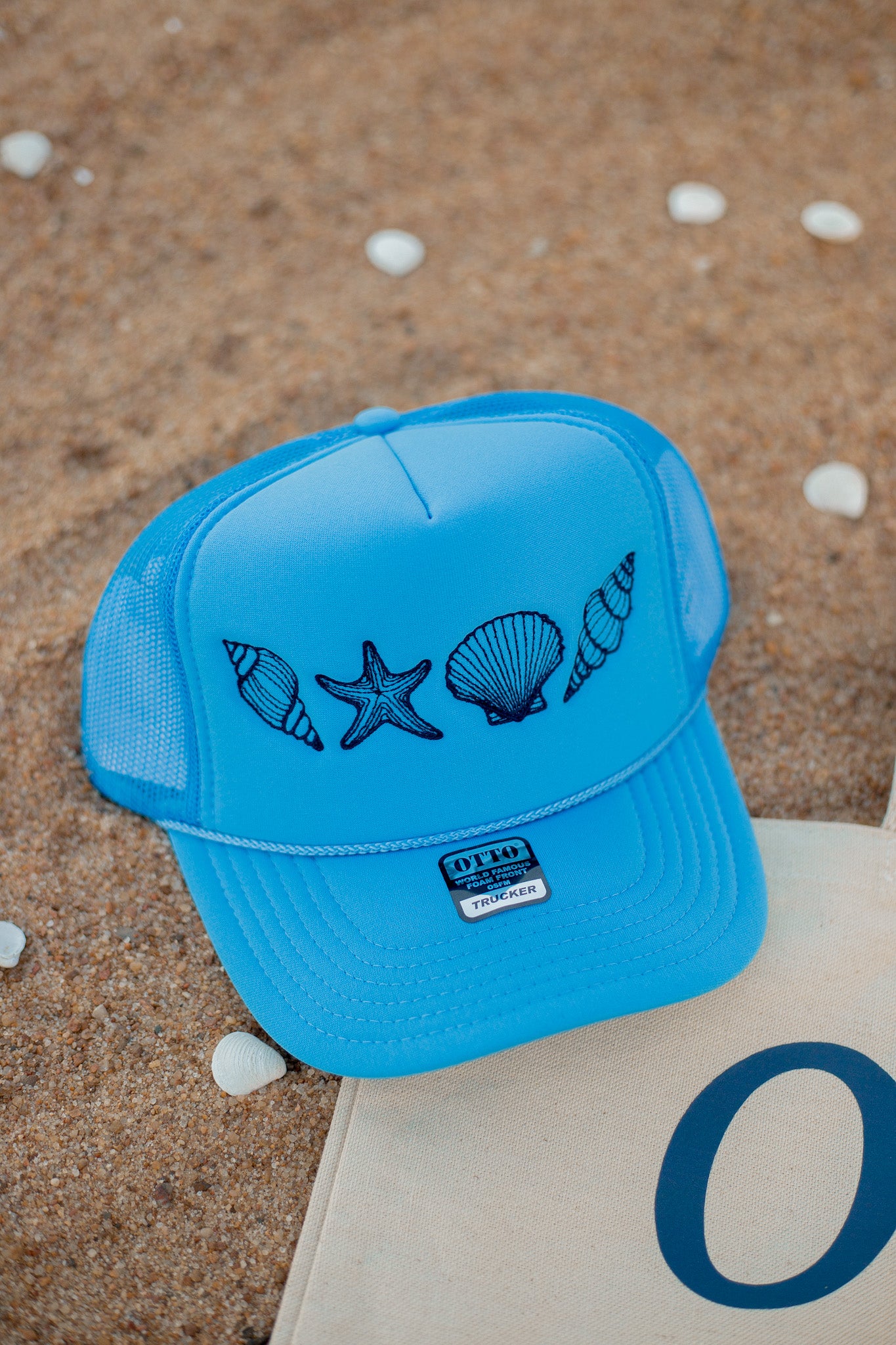 SEASHELL HAT - BLUE