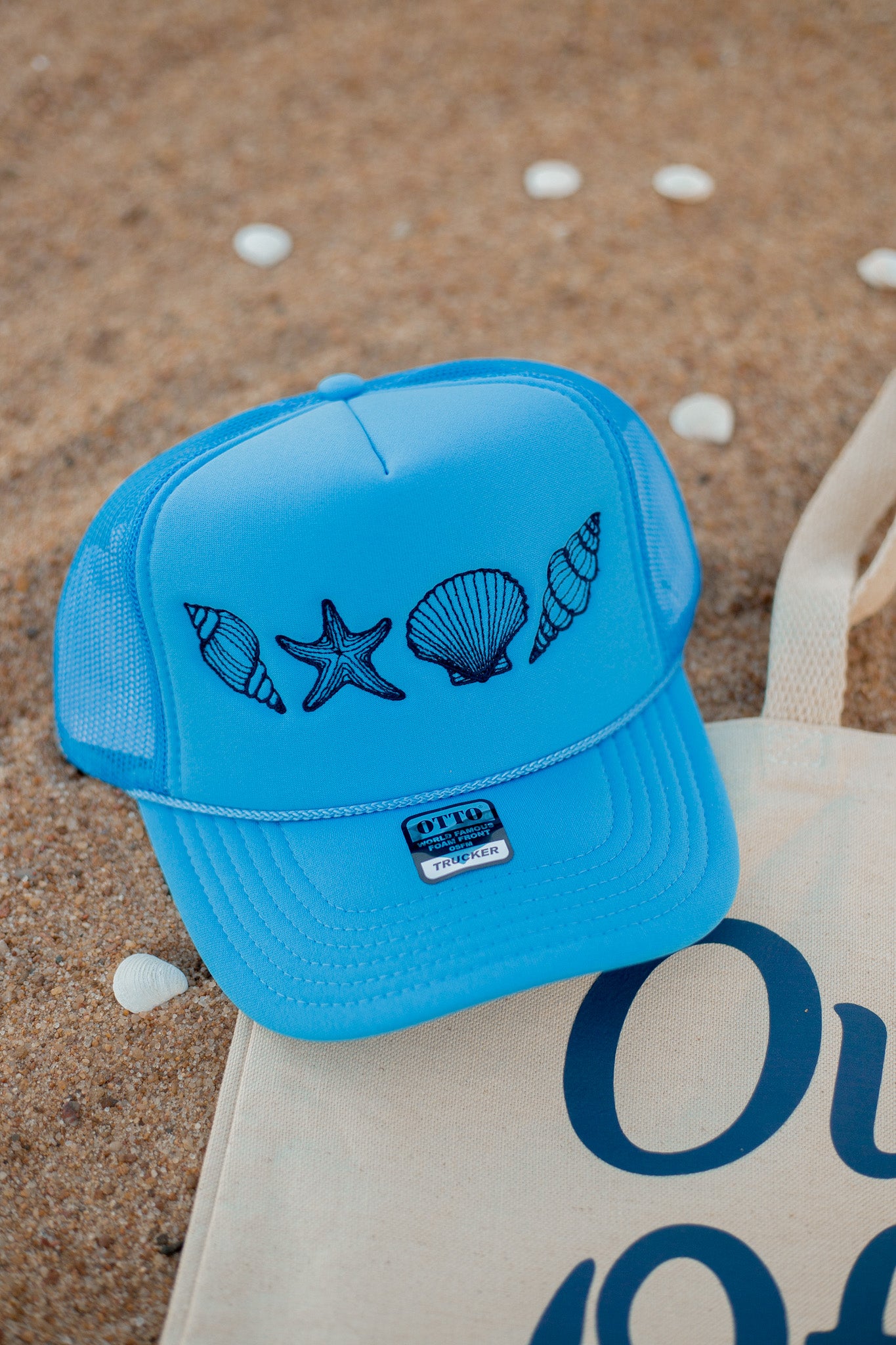 SEASHELL HAT - BLUE