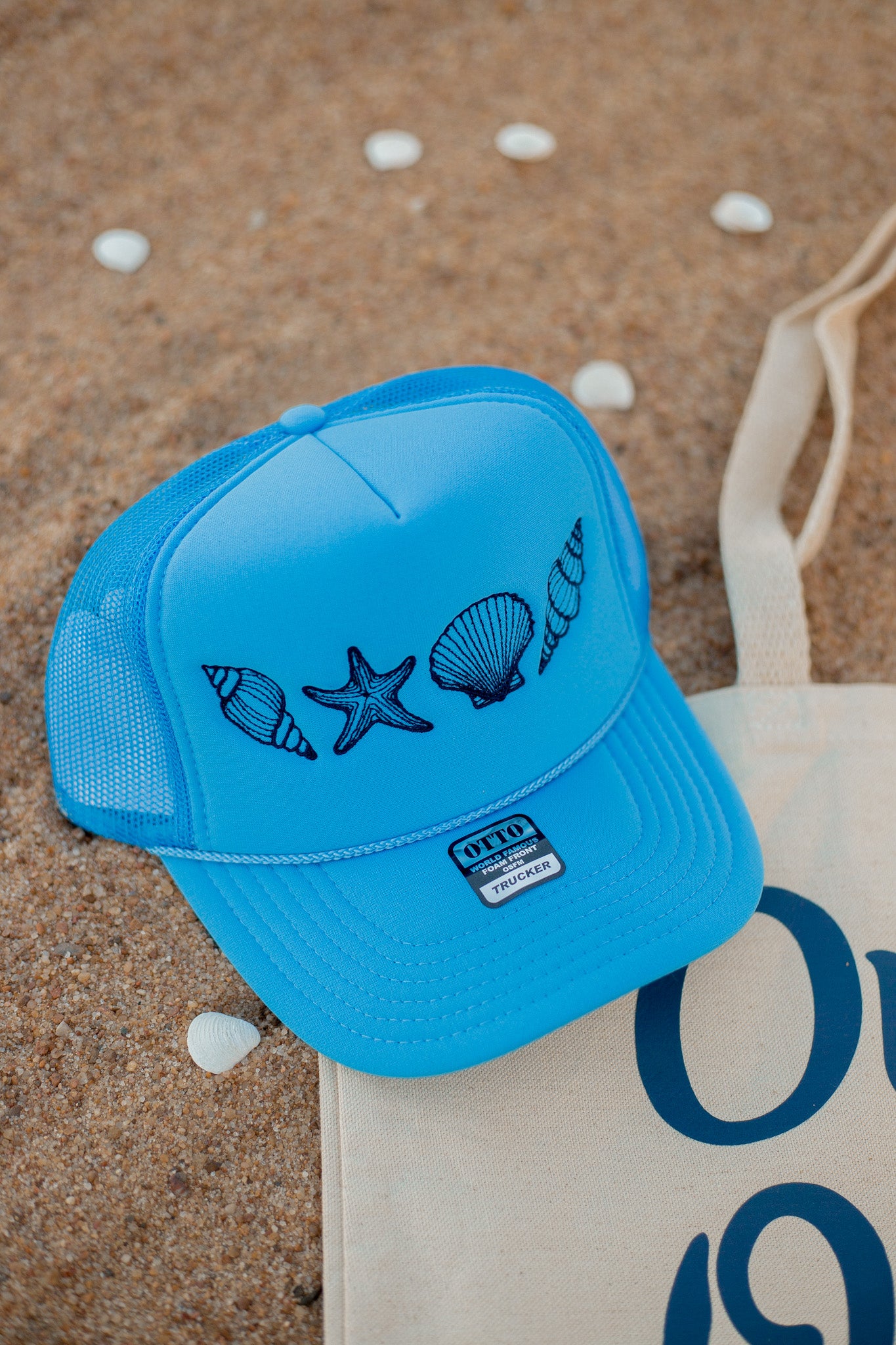 SEASHELL HAT - BLUE