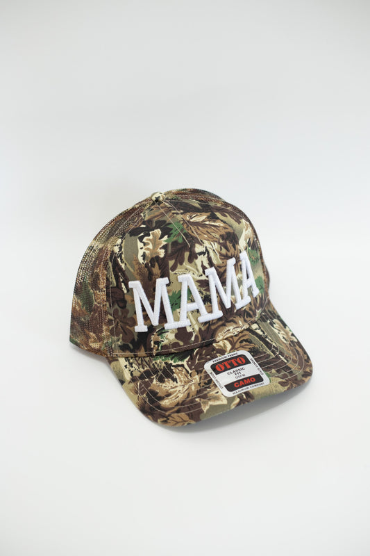 MAMA TRUCKER HAT - CAMO