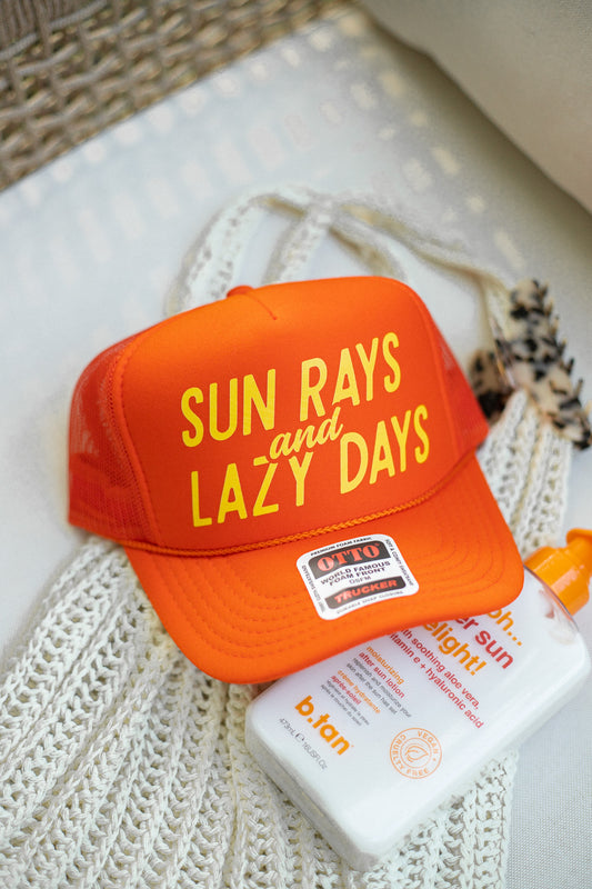 SUN RAYS AND LAZY DAYS HAT