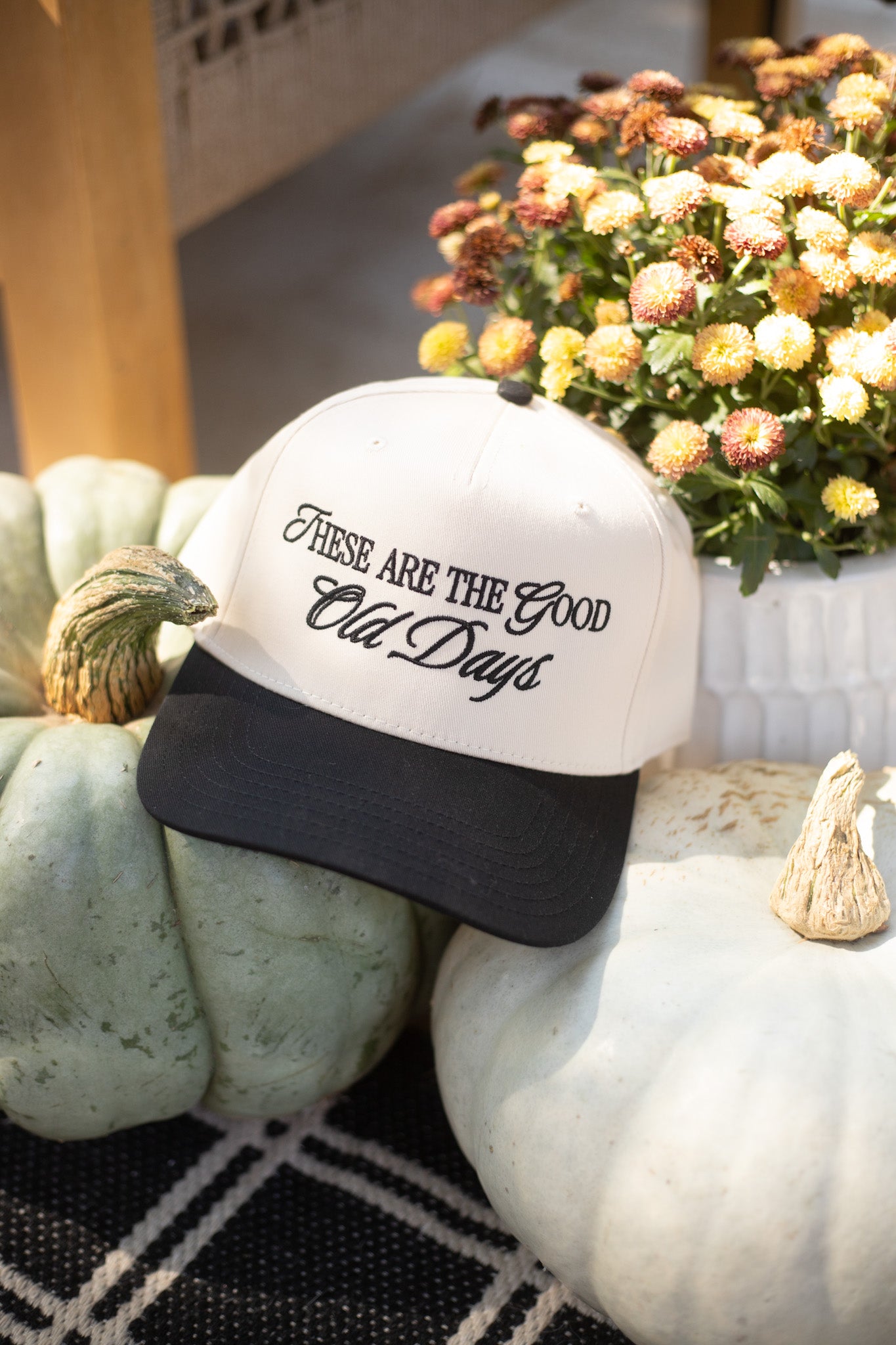 THESE ARE THE GOOD OLD DAYS HAT