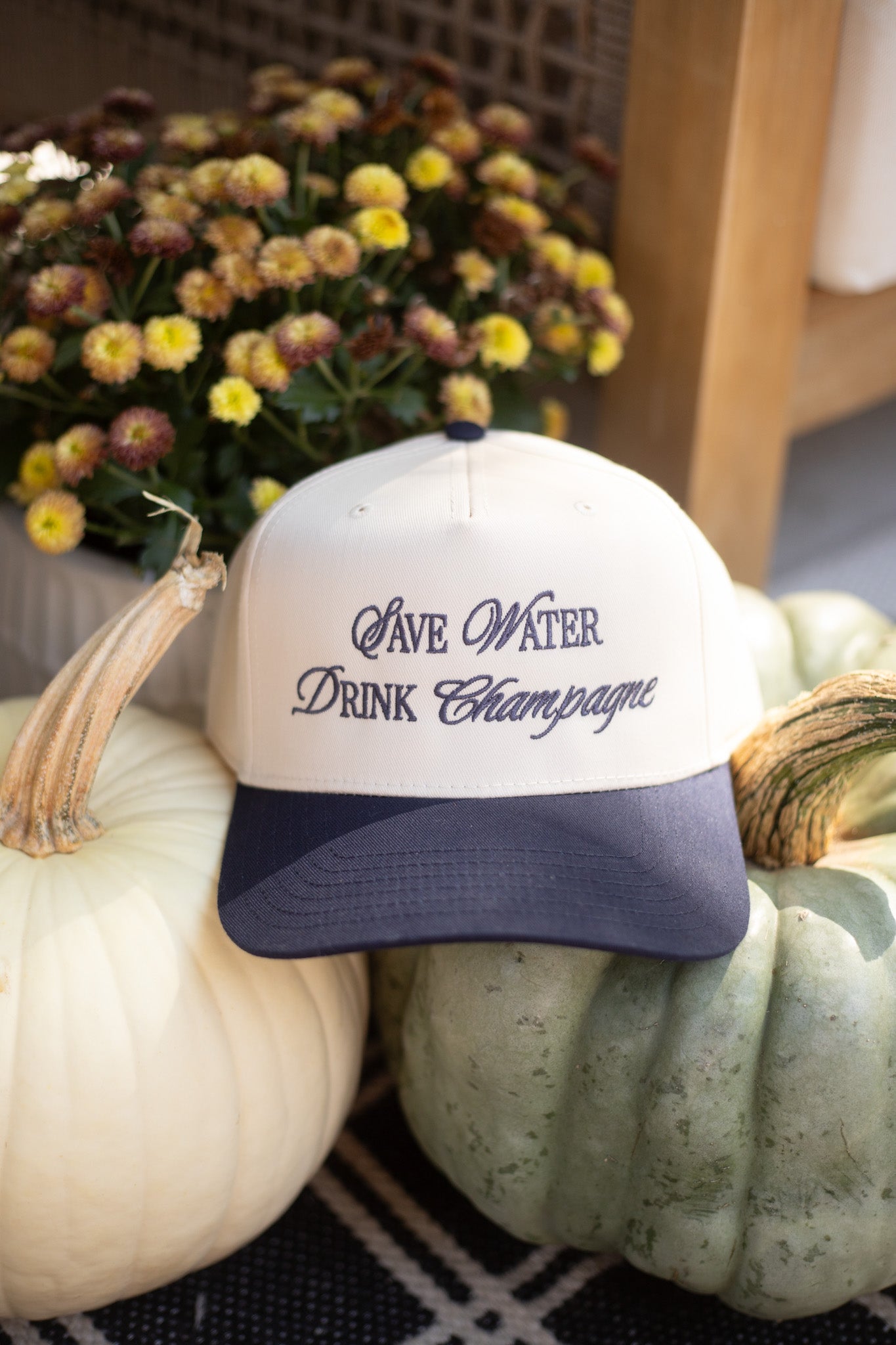 SAVE WATER DRINK CHAMPAGNE HAT