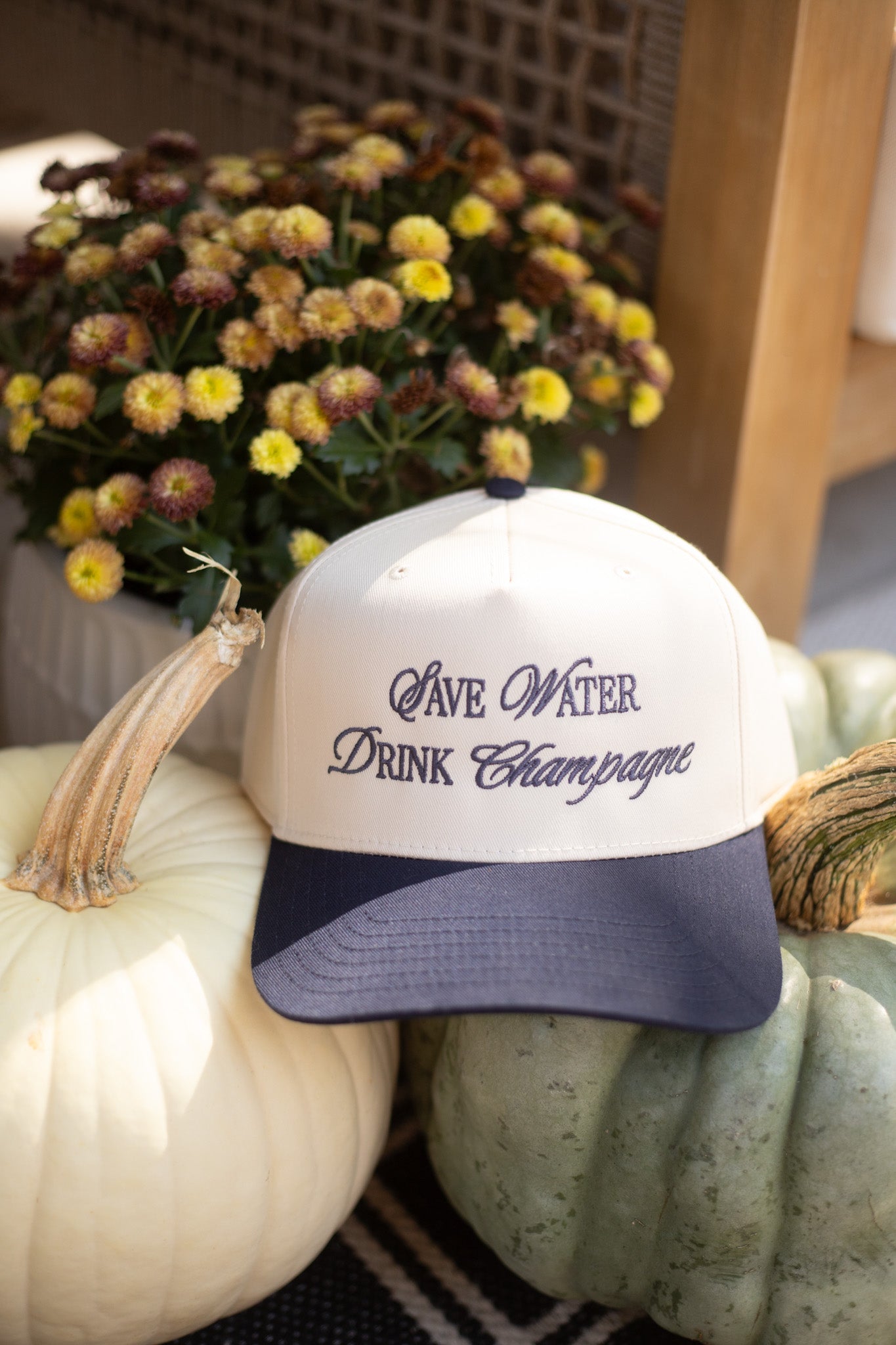 SAVE WATER DRINK CHAMPAGNE HAT
