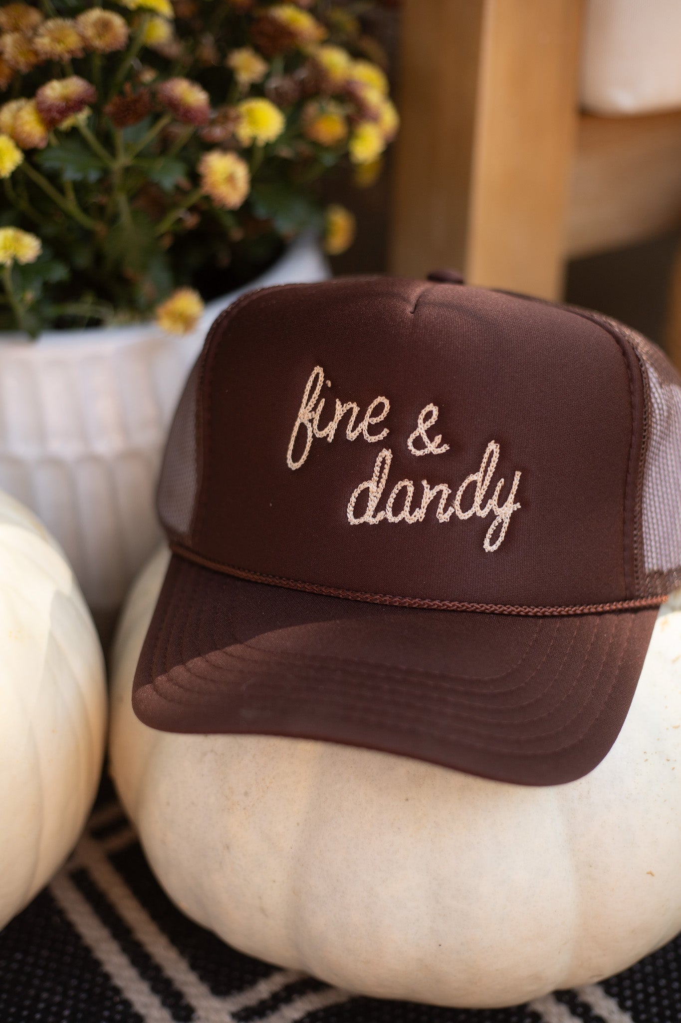 FINE AND DANDY HAT