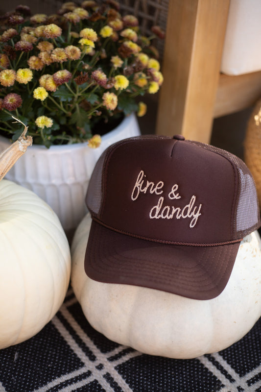 FINE AND DANDY HAT