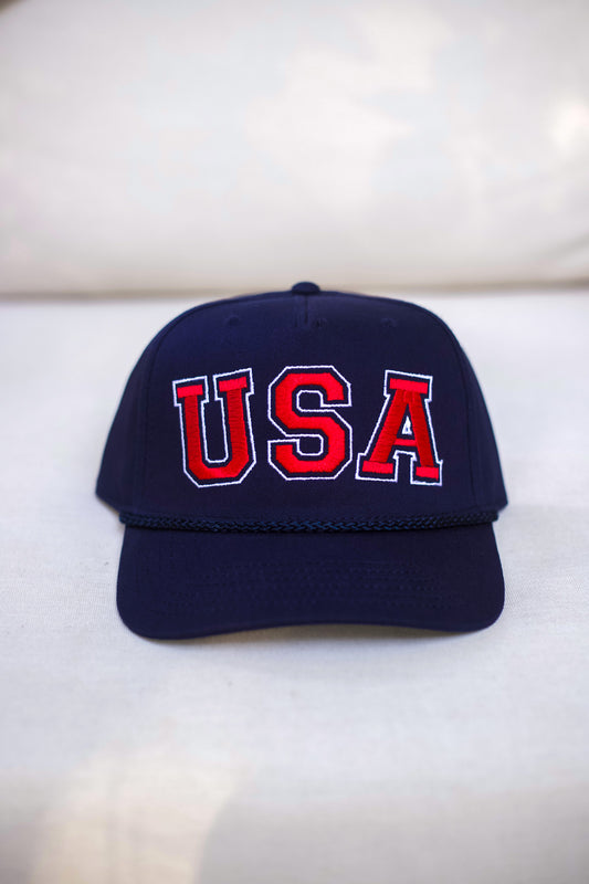 USA Block Hat