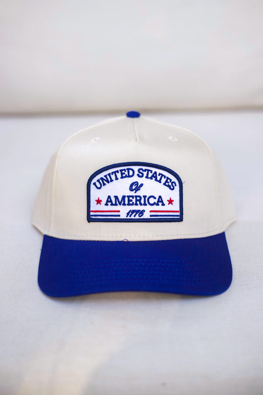 UNITED STATES HAT - CREAM