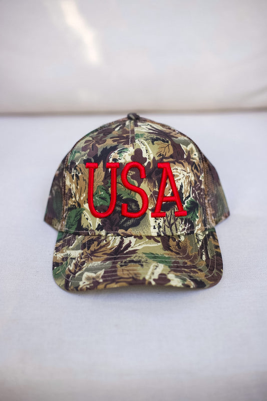 USA Camo Hat