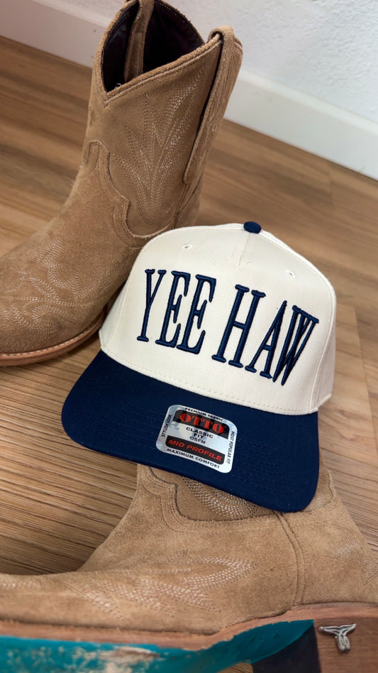 YEE HAW HAT - NAVY
