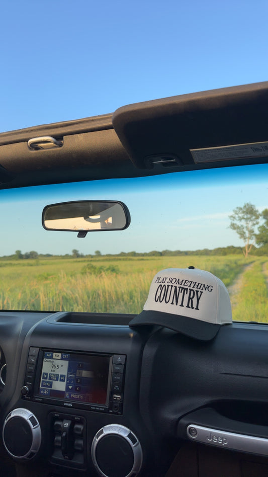Play Something Country (BLACK) Hat